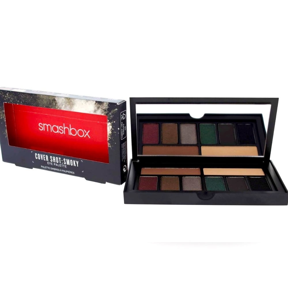 Smashbox Cover Shot Eye Shadow Palette, Smoky, 0.27 Oz NWT